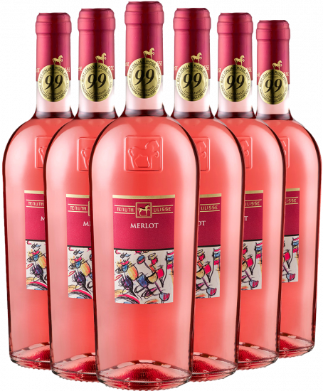 Merlot Rosato-Paket - Tenuta Ulisse