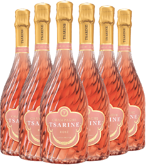 Champagne Tsarine Rosé Paket - Champagne Tsarine