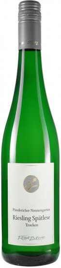 2021 Pündericher Nonnengarten Spätlese trocken Bio - Bioweingut Frank Brohl