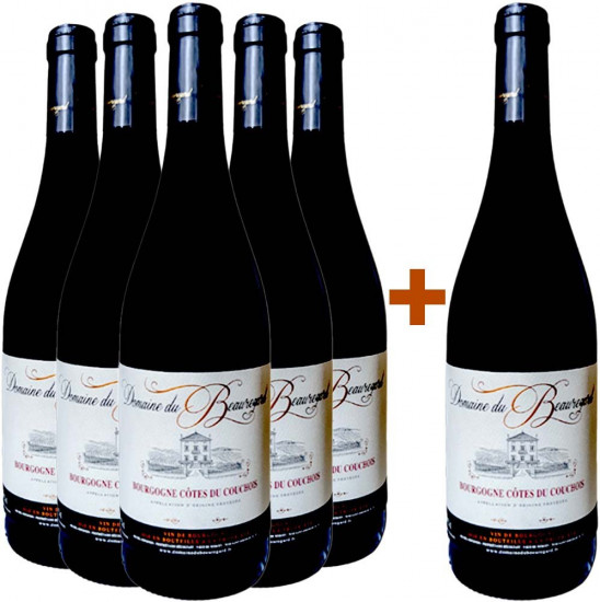 5+1 Paket Bourgogne Côtes du Couchois - Domaine du Beauregard