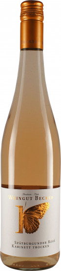 2023 Spätburgunder Rose Kabinett trocken Bio - Weingut Becker-Heißbühlerhof