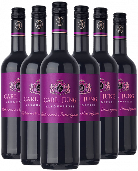 Cabernet Sauvignon Entalkoholisierter Wein (6 Flaschen) - Carl Jung