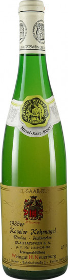 1985 Kaseler Kehrnagel Riesling halbtrocken 0,7 L - Weinhaus Neuerburg 
