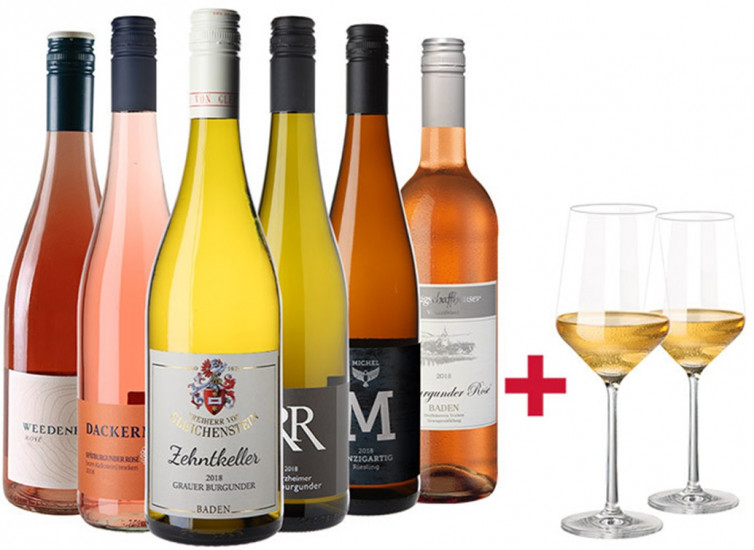 2018 Sommerweine Paket inkl. Gläser