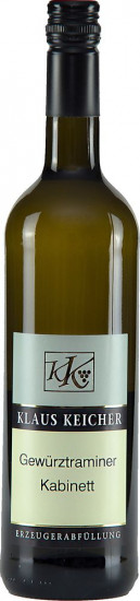 2021 Gewürztraminer lieblich - Privatkellerei Klaus Keicher