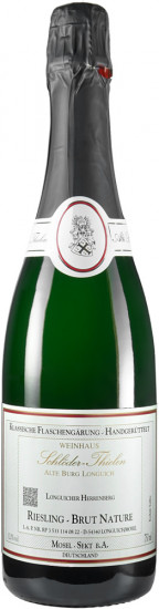 2021 Longuicher Maximiner Herrenberg Riesling Winzersekt brut nature - Weingut Schlöder-Thielen