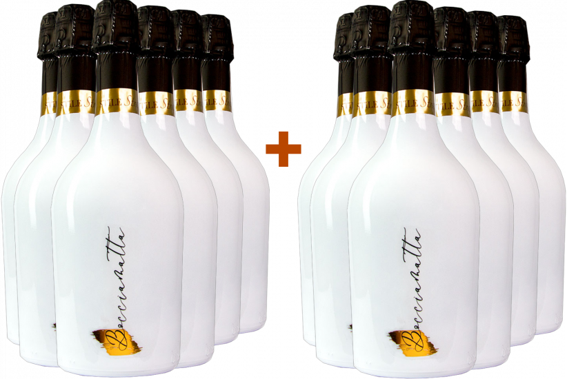 6+6 Paket Bocciamatta Ice White - StraItalian Wine Farmers