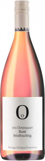 2020 Rosé Qualitätswein feinfruchtig halbtrocken 1,0 L - Weingut Schloss Ortenberg