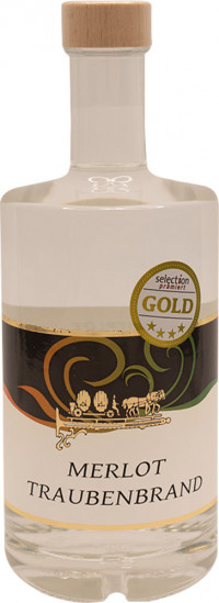 Merlot Traubenbrand 0,35 L - Weingut Meisenzahl