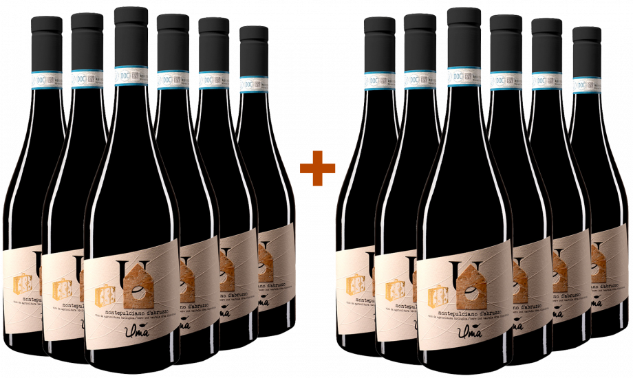 Montepulciano DOC Paket Bio - Uma Casanatura