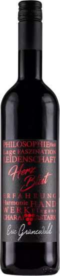 2025 Herzblut Cuvee Rotwein trocken - Weingut Eric Grünewald