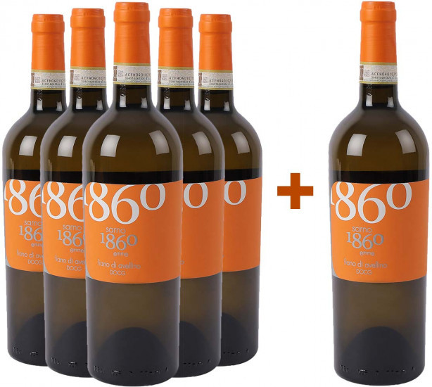5+1 Paket Emme Fiano di Avellino DOCG - Tenuta Sarno 1860