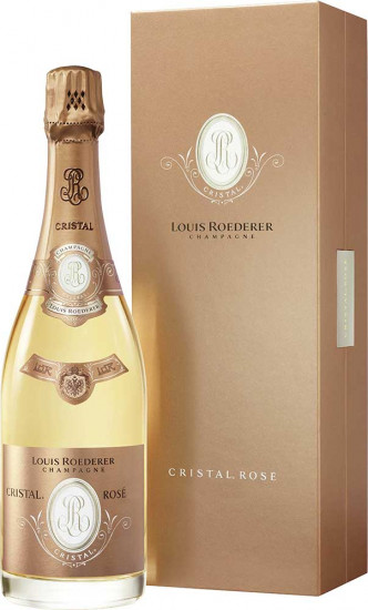 2013 Cristal Rosé Champagne AOP in Geschenkpackung brut - Champagne Louis Roederer