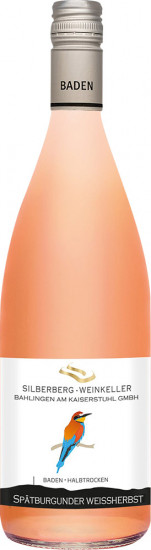 2022 Silberberg Weinkeller Spätburgunder Weißherbst halbtrocken 1,0 L - Winzergenossenschaft Schliengen-Müllheim