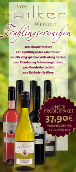 Frühlingserwachen - Weingut Wilker