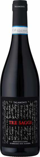 2018 Tre Saggi Montepulciano d'Abruzzo DOC trocken - Azienda Vinicola Talamonti