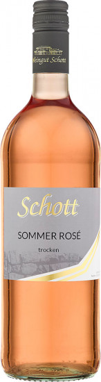 2024 Portugieser Weißherbst Sommer Rosé Qualitätswein trocken 1,0 L - Weingut Schott