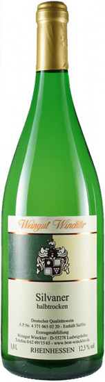 2019 Silvaner, Qualitätswein halbtrocken 1,0 L - Weingut am Honigberg