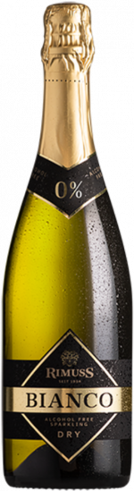 2024 Rimuss - Bianco Sparkling Dry ohne Alkohol, Mundus Vini Silber trocken - Schloss Raggendorf