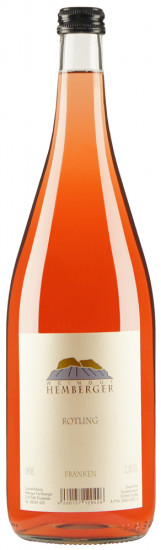 2015 Rotling Rosé QbA Halbtrocken (1000ml) - Weingut Hemberger