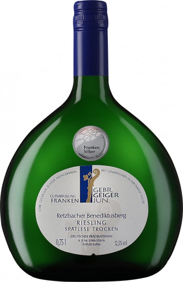 2020 Riesling Spätlese Retzbacher Benediktusberg trocken - Weingut Gebr. Geiger jun. 