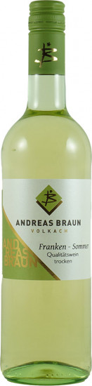 2024 Franken Sommer, Weißwein fruchtig trocken - Weingut Andreas Braun