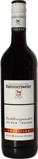 2023 Spätburgunder Rotwein Tradition trocken - Winzergenossenschaft Rammersweier