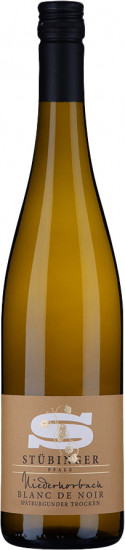 2024 Blanc de Noir Niederhorbach feinherb - Weingut Stübinger