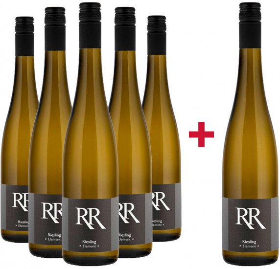5+1 Riesling Element trocken Paket - Weingut Richard Rinck