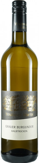 2022 Grauer Burgunder halbtrocken - Winzerhof Härter