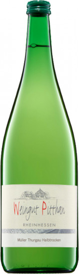 2025 Müller Thurgau halbtrocken 1,0 L - Weingut Pitthan