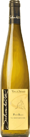 2022 Pinot Blanc Val Saint Grégoire Alsace AOP trocken - Vins Schoenheitz