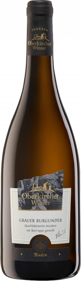 2023 Grauer Burgunder Barrique trocken - Oberkircher Winzer