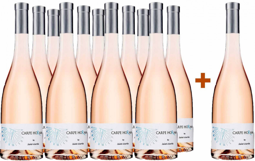 11+1 Paket Carpe Horam Rosé - Méditerranée - Château de Saint-Martin