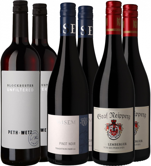 Rotwein Selektion-Paket