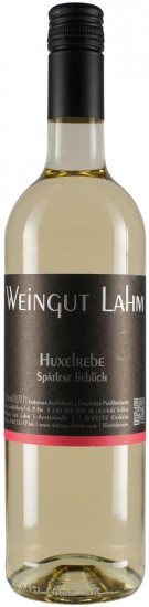 2015 Huxelrebe Spätlese lieblich - Weingut Leo Lahm