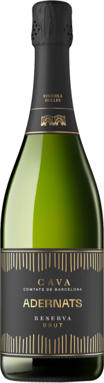 2019 Adernats Reserva  Cava DO brut - Vinicola de Nulles
