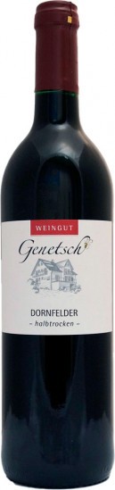 2018 Dornfelder halbtrocken - Weingut Genetsch