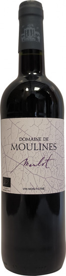 2023 Merlot Pays d'Hérault IGP trocken - Domaines de Moulines et Figueirasse