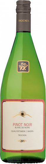 2023 Pinot Noir Blanc de Noirs Dt. QW *QW* trocken 1,0 L - Winzergenossenschaft Königschaffhausen-Kiechlinsbergen