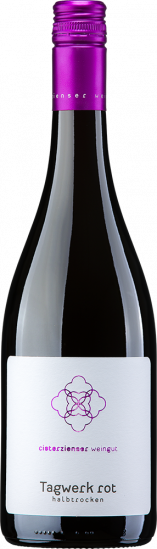 2023 Tagwerk Rot halbtrocken - Cisterzienser Weingut Michel