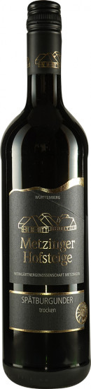 2022 Metzinger Hofsteige Spätburgunder BRAUNER JURA trocken - Weingärtnergenossenschaft Metzingen-Neuhausen