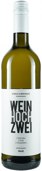 2019 WeinhochZwei Weißweincuveé trocken - Weingut Eißele