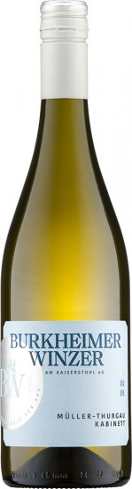 2024 LEBENSFREUDE Müller- Thurgau Kabinett halbtrocken - Burkheimer Winzer