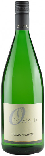 2022 Ein Liter Weißwein feinherb 1,0 L - Weingut Oswald