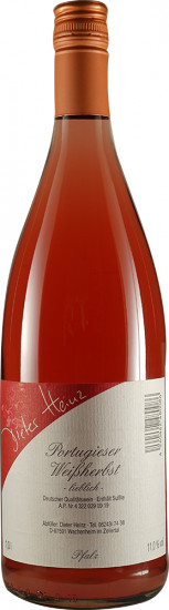2024 Portugieser Weißherbst lieblich 1,0 L - Weingut Dieter Heinz