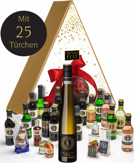 Exklusiver Wein - Genuss - Adventskalender - Felsengartenkellerei Besigheim