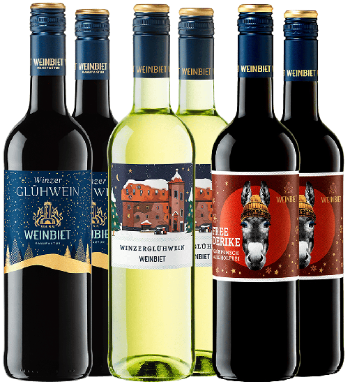Winzerglühwein/Glühpunsch Probierpaket - Weinbiet Manufaktur