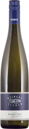 2009 Sponti Riesling Edelsüß - Weingut Siener