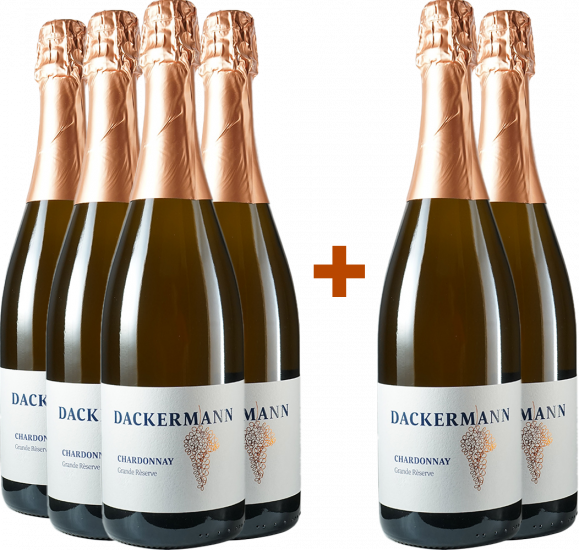 4+2 Paket Chardonnay Sekt brut - Weingut Dackermann